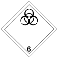 Symbol Gefahrgutklasse 6.2